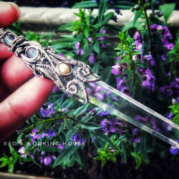 手術刀水晶墜【SOLD】