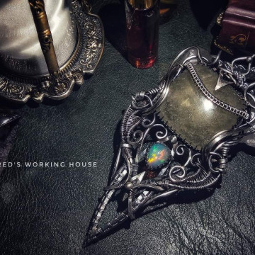 利比亞黃金隕石墜【SOLD】