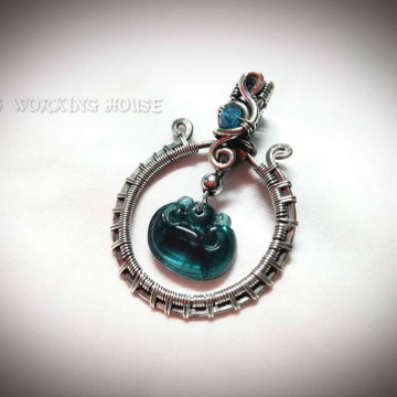 碧璽如意鞦韆訂製墜【SOLD】