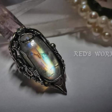 月光石戒【SOLD】