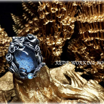 藍線石戒【SOLD】