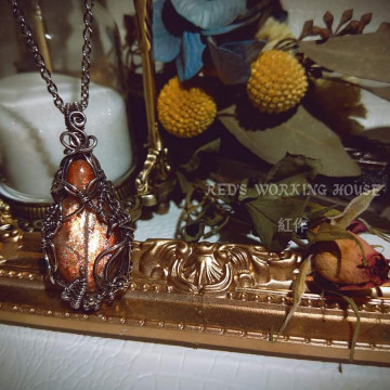 龍眸太陽石墜【SOLD】