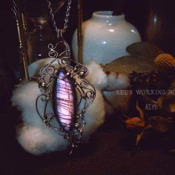 粉紅拉長墜【SOLD】