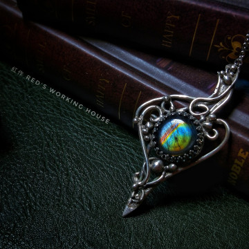 芬蘭拉長石墜【SOLD】