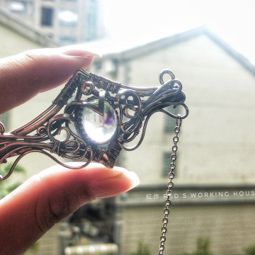 紫幽水晶墜【SOLD】