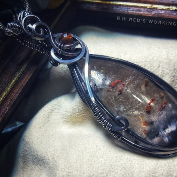 銀鈦小品墜【SOLD】