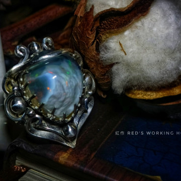 澳洲蛋白石戒【SOLD】